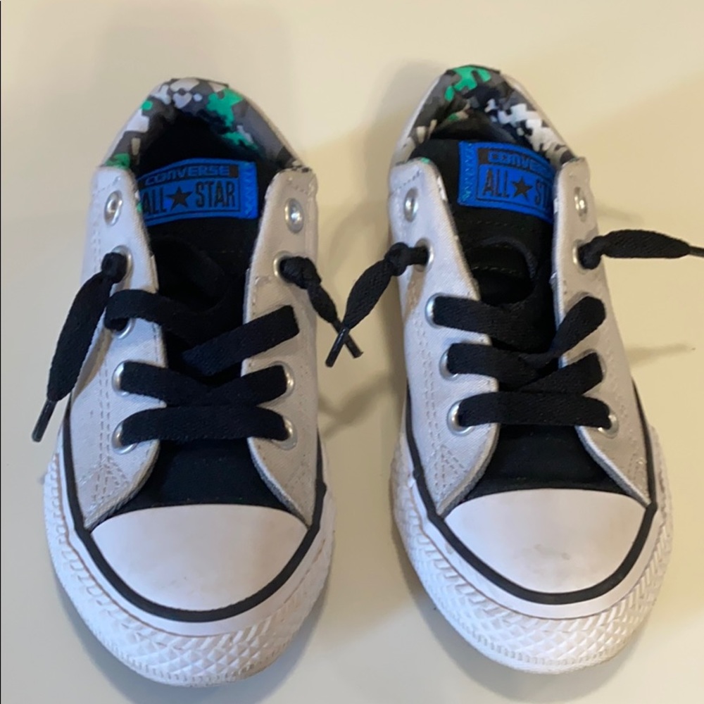 Converse canvas sneakers size 13